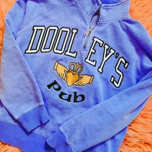 Irish Periwinkle cute sweatshirt!